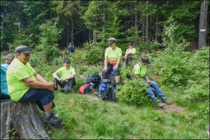 Odpočinek u Vranovského sedla