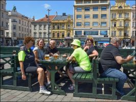 Občerstvení na náměstí