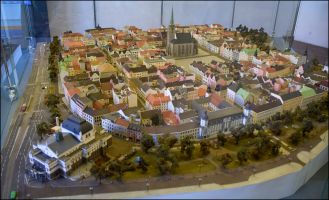 Model Plzně na radnici