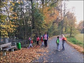 Děti na&nbsp;vycházce