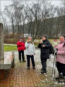 V parku u prameníku