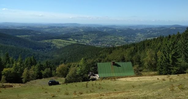 Pohled na Rokytnici nad Jizerou