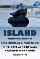 Island - cestovatelská přednáška 1