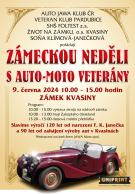 Zámecká neděle s auto-moto veterány 1