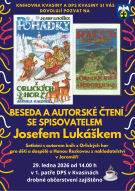 Beseda a autorské čtení s Josefem Lukáškem 1